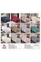 Happymoon Bedding Comforter Set King Size – 6-Pcs Solid Quilted Bed Set with Microfiber Fabric, Incl - 3