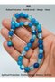 Blue Agate Prayer Beads - Multicolored -