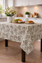 Oilcloth Fine Fiber Tablecloth – Waterproof, Stain-Resistant, Easy to Clean Pvc