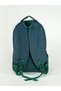 Unisex Waterproof Multi-Compartment Crinkle Fabric School Bag Laptop Bag - 8