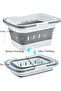 Foldable Shower Caddy Basket with Handles, Space-Saving Collapsible Storage Organizer for Ba - 5