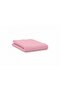 Makiteks 100% Cotton Pink 240X260 Elastic-Free Flat Sheet Suitable for Double Beds - 3