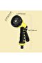 Garden Hose Spray Gun, Leak-Proof Nozzle with 5 Adjustable Spray Patterns, High Pressure Flow Contro - 6