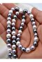 Mayorka Pearl t Lock Necklace - Multicolor - - 5