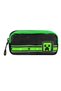Boy's Black Green Pixel Game Themed 3-Piece School Bag Lunch Box Pen Holder Set Daily Use - 8
