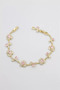 Stone-Embellished Xuping Bracelet - Pink - 2