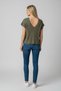 Oversize V-Neck Knitwear Poncho - 2