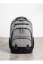 Unisex Waterproof Multi-Compartment Crinkle Fabric School Bag Laptop Bag - 5