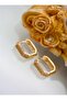 Jewelry Store Hoop Earrings - Gold Color - - 4