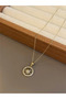 Xuping star necklace - gold - 2