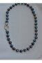 Black Pearl Design Necklace - - 3