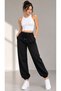 Women's Baggy Elastic Waist Oversized Sweatpants – Loose and Comfortable Fit - 4