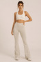 Women's High Waist Spanish Flare Leggings Bootcut - 3
