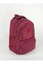 Unisex Waterproof Multi-Compartment Crinkle Fabric School Bag Laptop Bag - 6