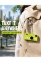 Mini Thumb Camera with Screen, Keychain Clip, USB Rechargeable & Memory Card Slot, Green - 3