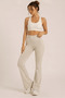 Women's High Waist Spanish Flare Leggings Bootcut - 4