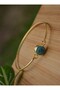 Turquoise Stone Bracelet - Blue - - 3