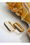 Jewelry Store Hoop Earrings - Gold Color -