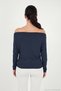 Madonna Collar Bat Sleeve Knitwear Blouse Women's Bluz 5866892 - 8