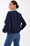 Women's Scarf Detailed Sweatshirt - 4