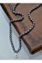 Necklace - Gray - - 4
