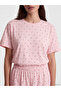 Cherry Patterned Women's Shorts Pajama Set - 3