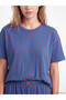 Patterned Women's Capri Pajama Set - 3