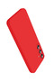 Samsung Galaxy A27 5g Compatible Nano Velvet Silicone Case - Red - 3