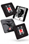 Vlahovic Eagle Wooden Coasters (Set of 4) - Licensed Original - 2