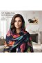 Bambu Soft Kraş Shawl Collection - Rich Floral Patterns - 80X175 cm