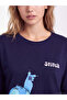 Stitch Printed Women's Pajama Set - 3