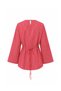 Striped Short Tunic Red - 2