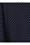 Ozmarka New Season Navy Blue Polka Dot Women's Pajama Set - 7