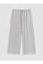 Polka Dot Women's Capri Pajama Bottoms - 4