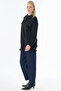 High Collar Sweatshirt Black - 4