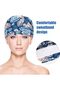Working Cap, with Button and Sweatband, 6 Pack Cotton Printed Adjustable Bouffant Tie Back Hats for - 4