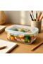 1500ml Plastic Meal Prep Container – Airtight, Leakproof, and Versatile Food Storage Solution - 2