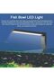 إضاءة LED للأحواض المائية مع تحكم باللمس، إضاءة ثنائية الوضع، 3 أكواب شفط، مصباح مقاوم للرذاذ للأسماك الصغيرة - 2