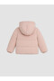 Pink Hooded Water Repellent Baby Girl Inflatable Coat - 3