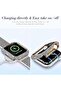 متوافق مع غطاء ساعة أبل 45 ملم مع حماية الشاشة المرصعة بالكريستال والمصد الماسي لـ iWatch SE/Series 9 - 5