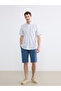 Nevavm Regular Fit Striped Dobby Men's Shirt with Difference - 2