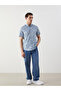 Trendlucky with Difference Regular Fit Short Sleeve Patterned Poplin Men's Shirt - 2