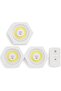 LED Lights with Remote Control – 3 Adjustable Lighting Levels for Closet or Wall, Includes 30-
