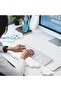 مسند معصم للوحة المفاتيح من كلاود، مسند معصم من الجلد الصناعي مع رغوة ذاكرة للوحة مفاتيح الكمبيوتر، مسند معصم مريح للوحة المفاتيح - 7