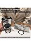 غطاء لهاتف هونور ماجيك 8 برو 5G مع حماية غير مرئية 360 درجة °   حامل دوار، [متوافق مع MagSafe] [متوفر بالكامل] - 3