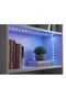 شريط إضاءة LED بطول 2 متر للتلفزيون، إضاءة خلفية متعددة الألوان مع جهاز تحكم عن بعد، مناسب للتلفزيون وسطح المكتب والكمبيوتر وحوض السمك - 7