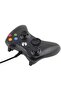 وحدة تحكم ألعاب سلكية USB لجهاز XBOX 360 Slim وأجهزة الكمبيوتر بنظام ويندوز 7 و8 و10 باللون الأسود - 4