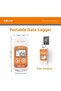 مسجل بيانات درجة الحرارة الرقمي RC-5+ مع USB وPDF، مقياس حرارة قابل لإعادة الاستخدام للثلاجة 3200 - 4