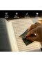 ضوء للقراءة، مصابيح LED مسطحة قابلة لإعادة الشحن للقراءة في السرير ليلاً مع 3 ألوان وتيار تيار متردد - 3