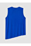 Nevavm Plus Size Asymmetrical Cut Women's Tank Top with Difference - 6